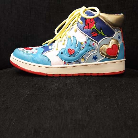 Irregular Choice High Sky Sneakers - Woman's Size 37 - Picture 4 of 14